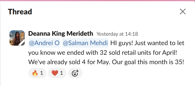 Slack message screenshot 21