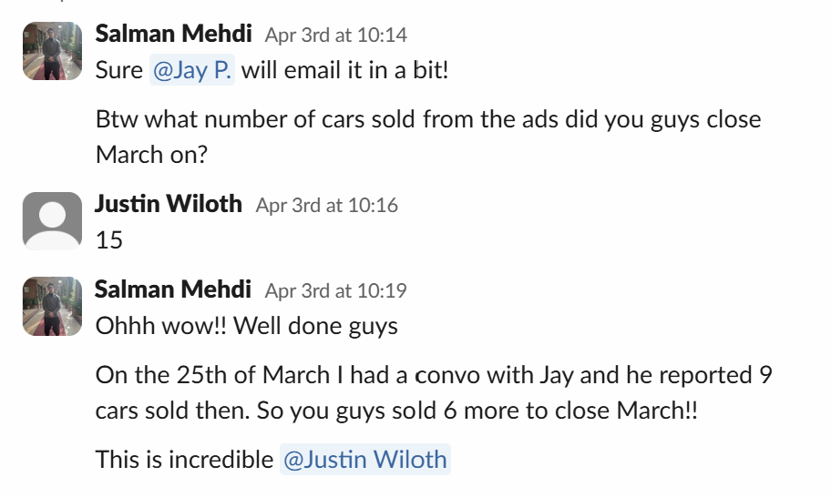 Slack message screenshot 22