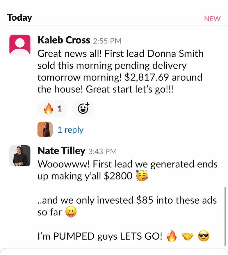 Slack message screenshot 8